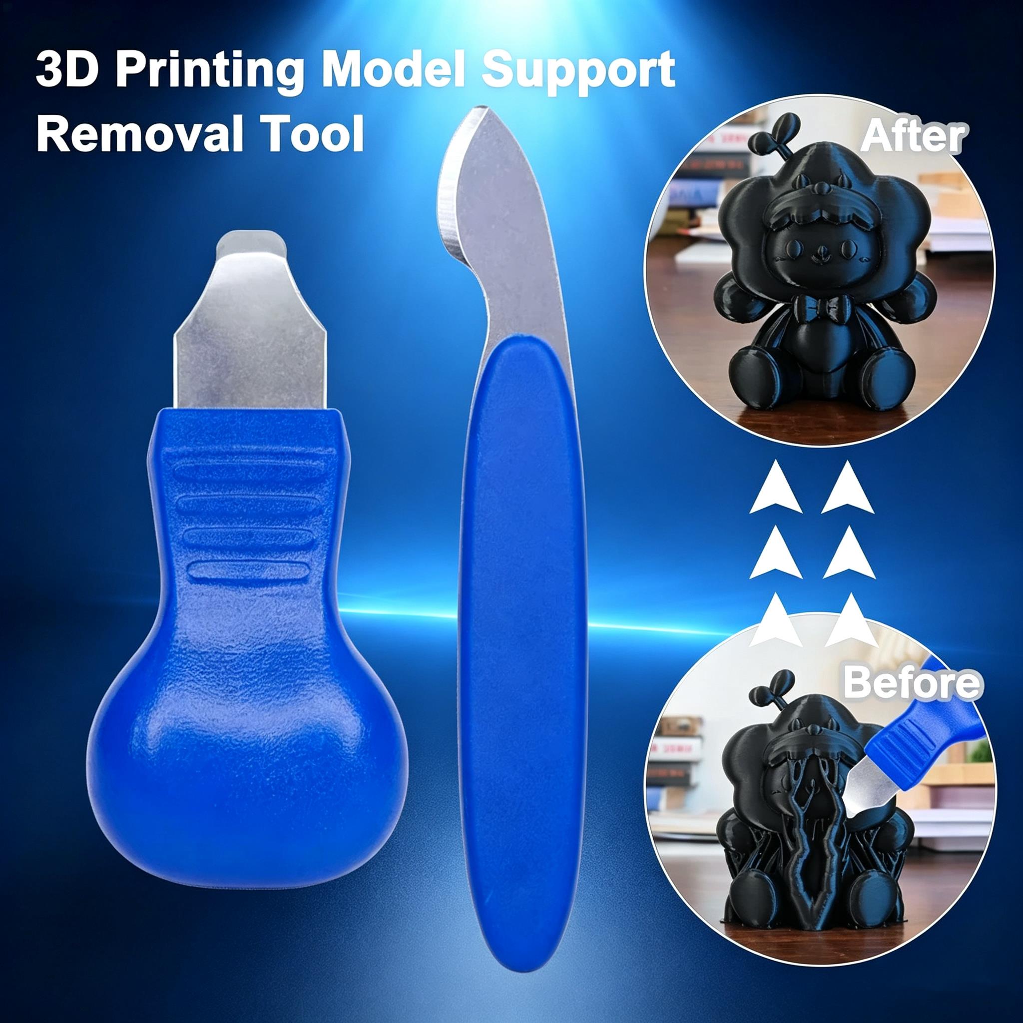 Набор для постобработки 3D-печ – обзор и цена Print Removal Spatula