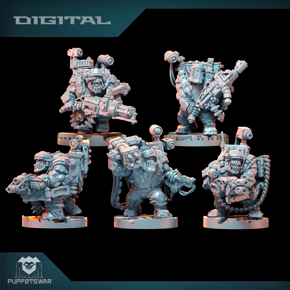 Orc Ultimate Badasses Squad, ф – обзор и цена 3D Printing Jobs
