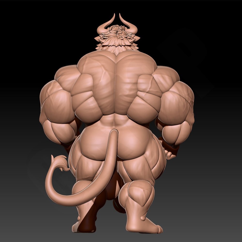 Фигурка Hunky Fitness Muscle B – обзор и цена 3D Printing Jobs