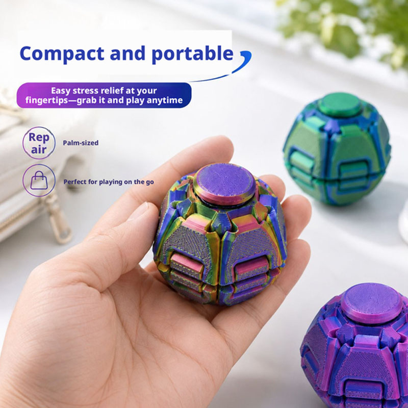 Новый 3D-мяч-спиннер для игры  – обзор и цена 3D Printing Jobs