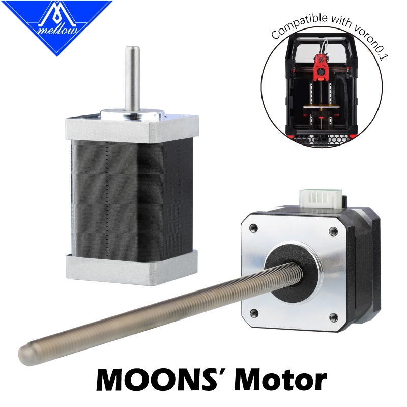 Шаговый двигатель Mellow MOONS – обзор и цена Lead Screw Stepper