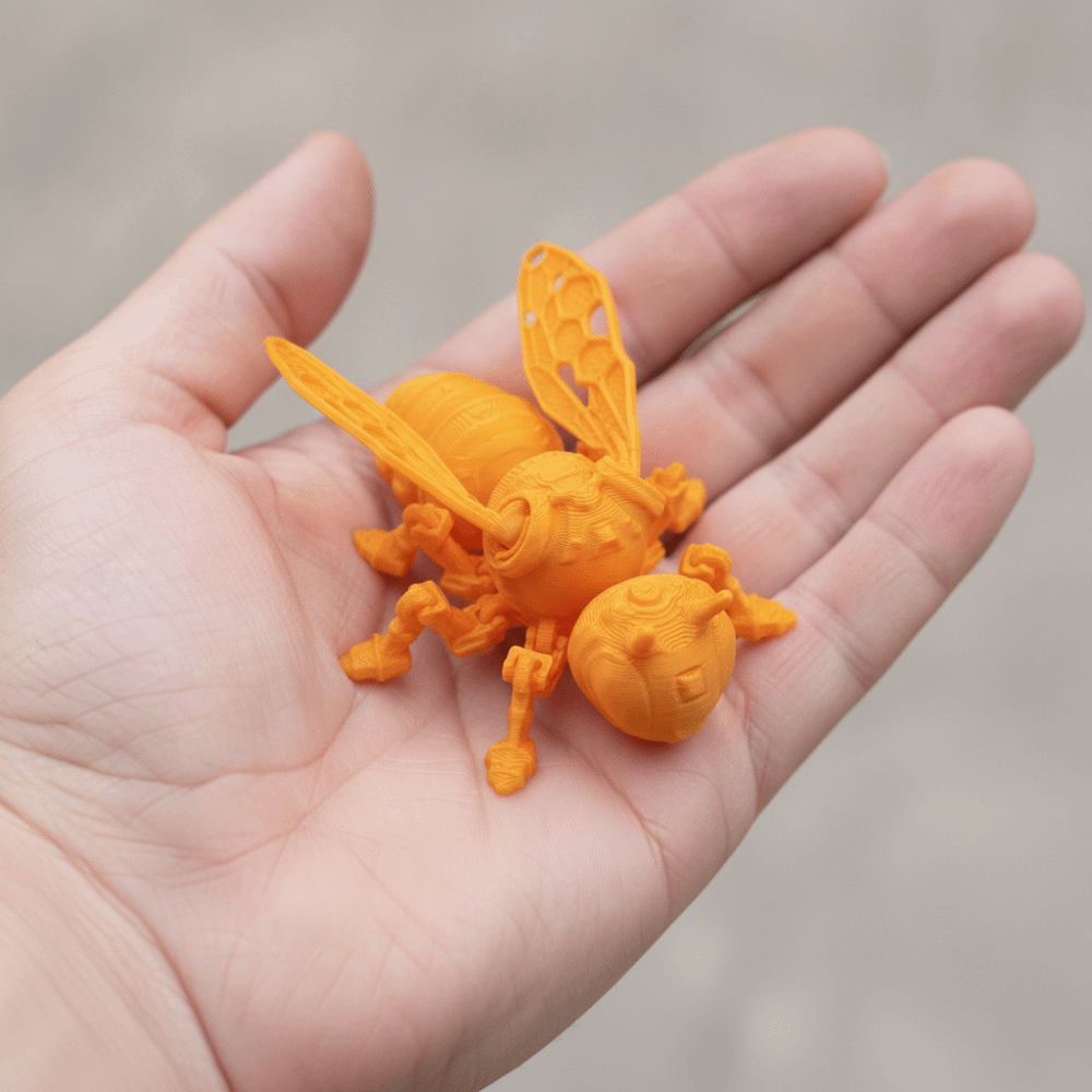 Модель пчелы с подвижными суст – обзор и цена 3D Printing Joints
