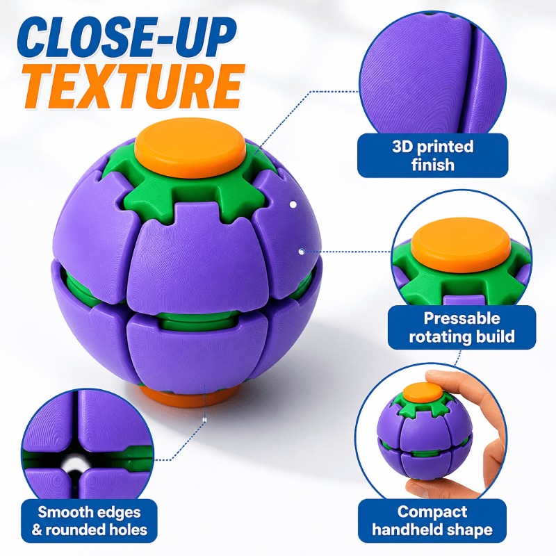 3D-печатный шарик-спиннер для  – обзор и цена 3D Printing Jobs